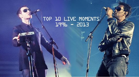 Top 10 Massive Attack Moments Live 1996-2013