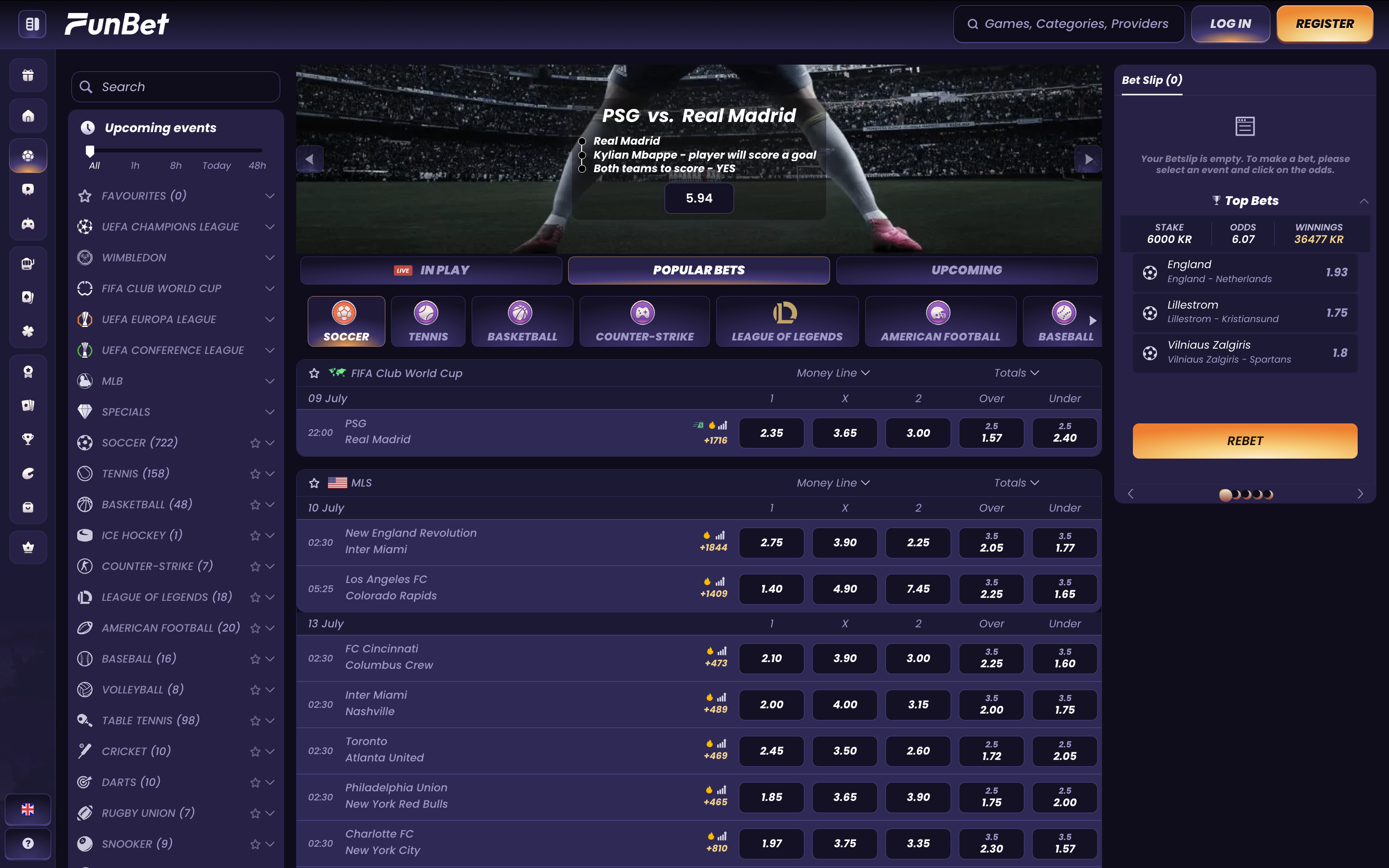 Funbet Sportsbook Banner