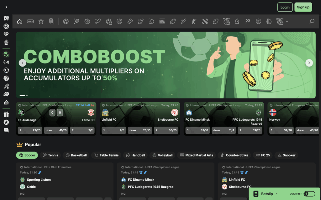 Betblast Sportsbook Banner