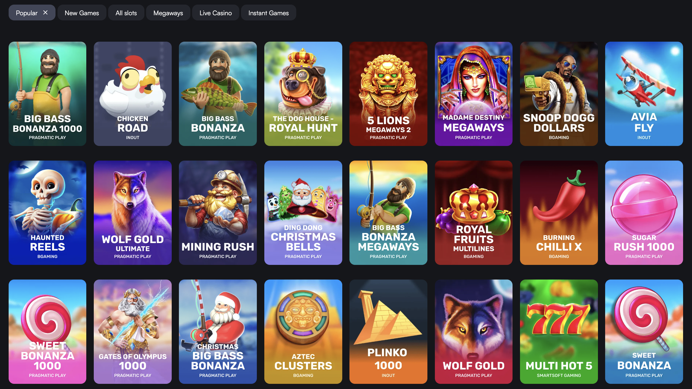 Mystbet Casino Games Banner