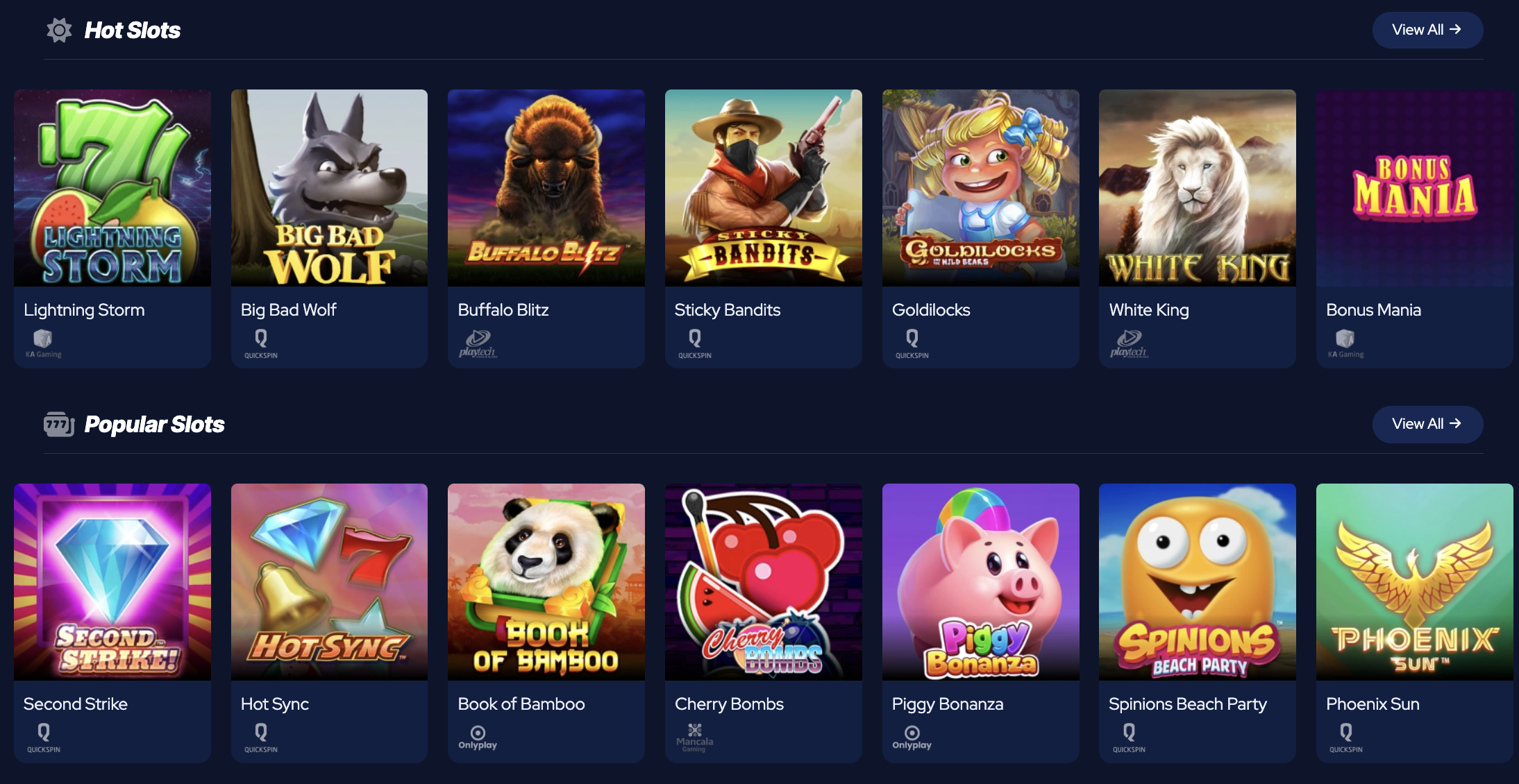 Betbeast Casino Games Banner